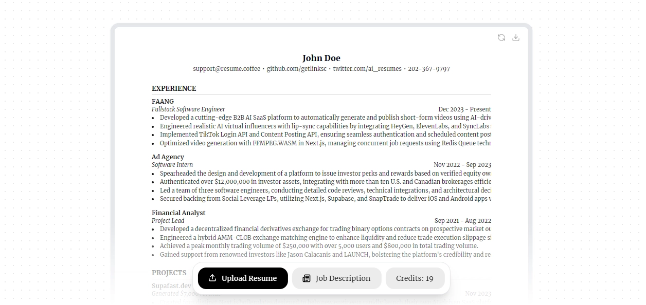 Astronaut in the air